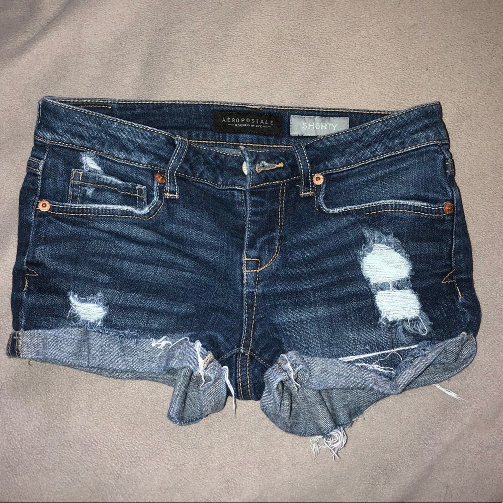 Aero jean shorts